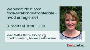 Mette Holm fra Fødevarestyrelsen - oplægsholder på webinar om fødevarekontaktmaterialer.