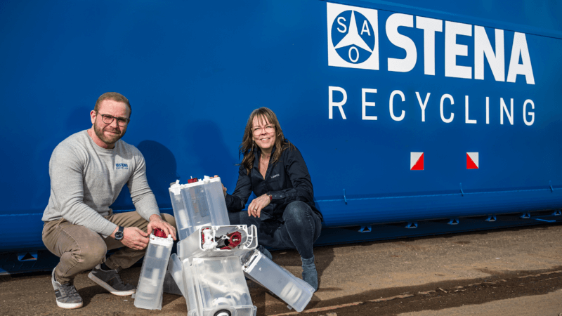 Stena Recycling & Laufen vil genanvende plastcisterner.