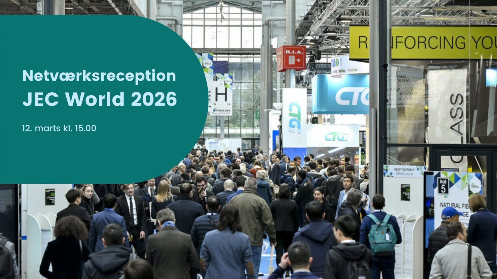 Netværksreception JEC World 2026