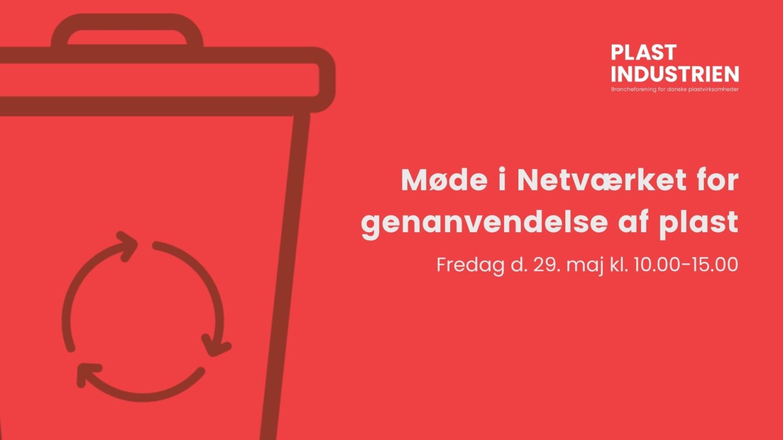 Møde i Netværket for genanvendelse af plast